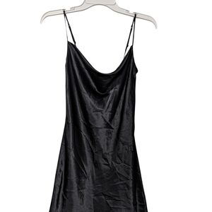 La Senze Black Slip/ Night Dress